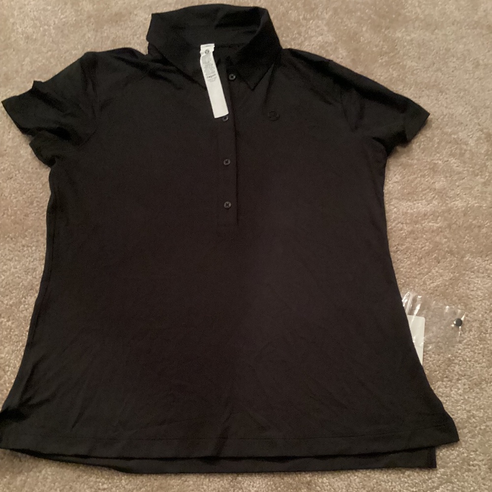 Brand New Lululemon Swiftly Tech short sleeve polo shirt